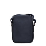 Borsa a Tracolla in 100% Pu Vegan Leather Blu