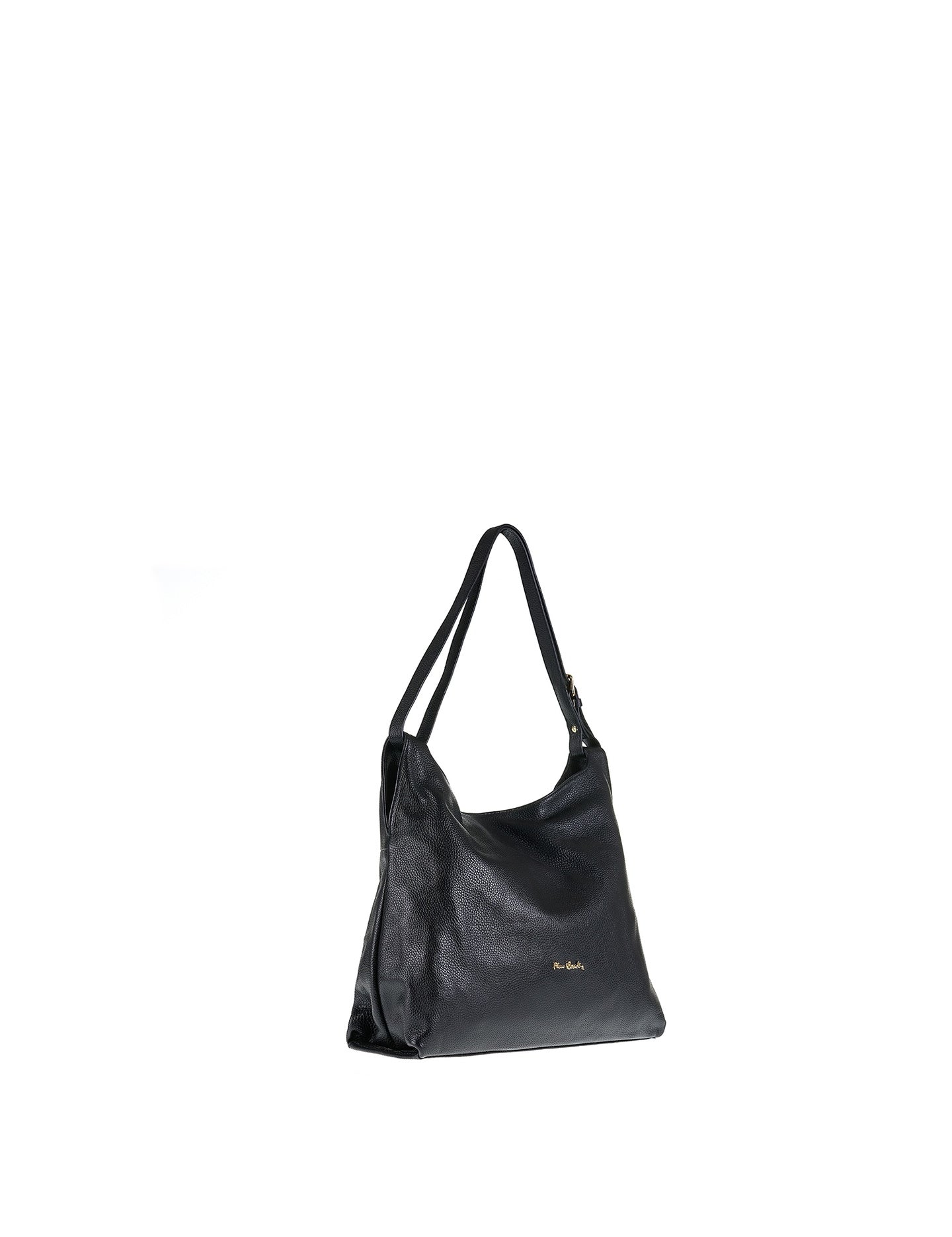 Borsa a Spalla in Vera Pelle Nero