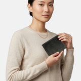 Portafoglio in Vera Pelle Nero