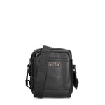 Borsa a Tracolla in 100% Pu Vegan Leather Nero