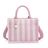 Borsa a Tracolla in Poliestere Rosa Kassandra