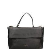 Borsa a Mano in Dollaro Leather Nero
