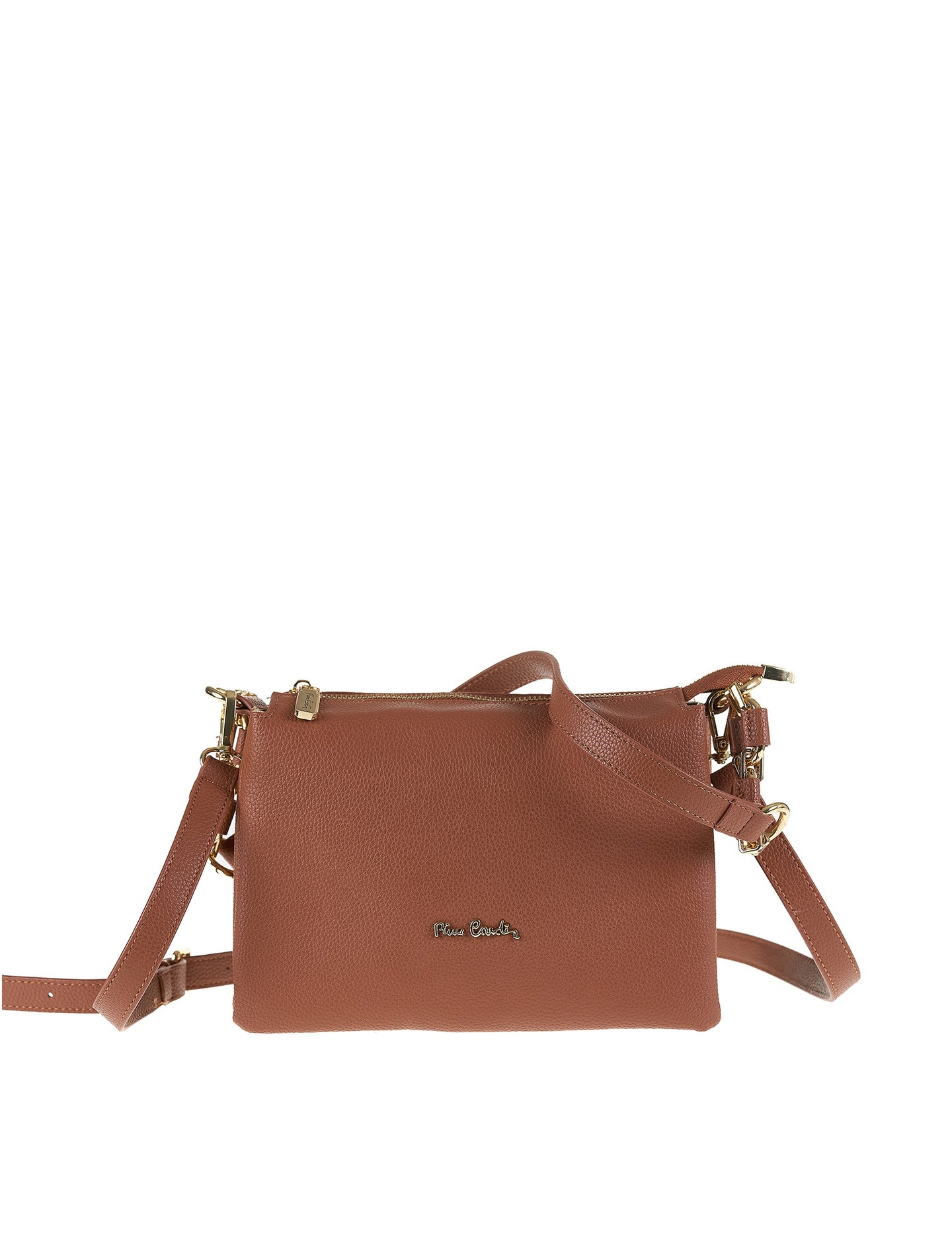 Borsa a Spalla in Vera Pelle Cuoio Pierre Cardin