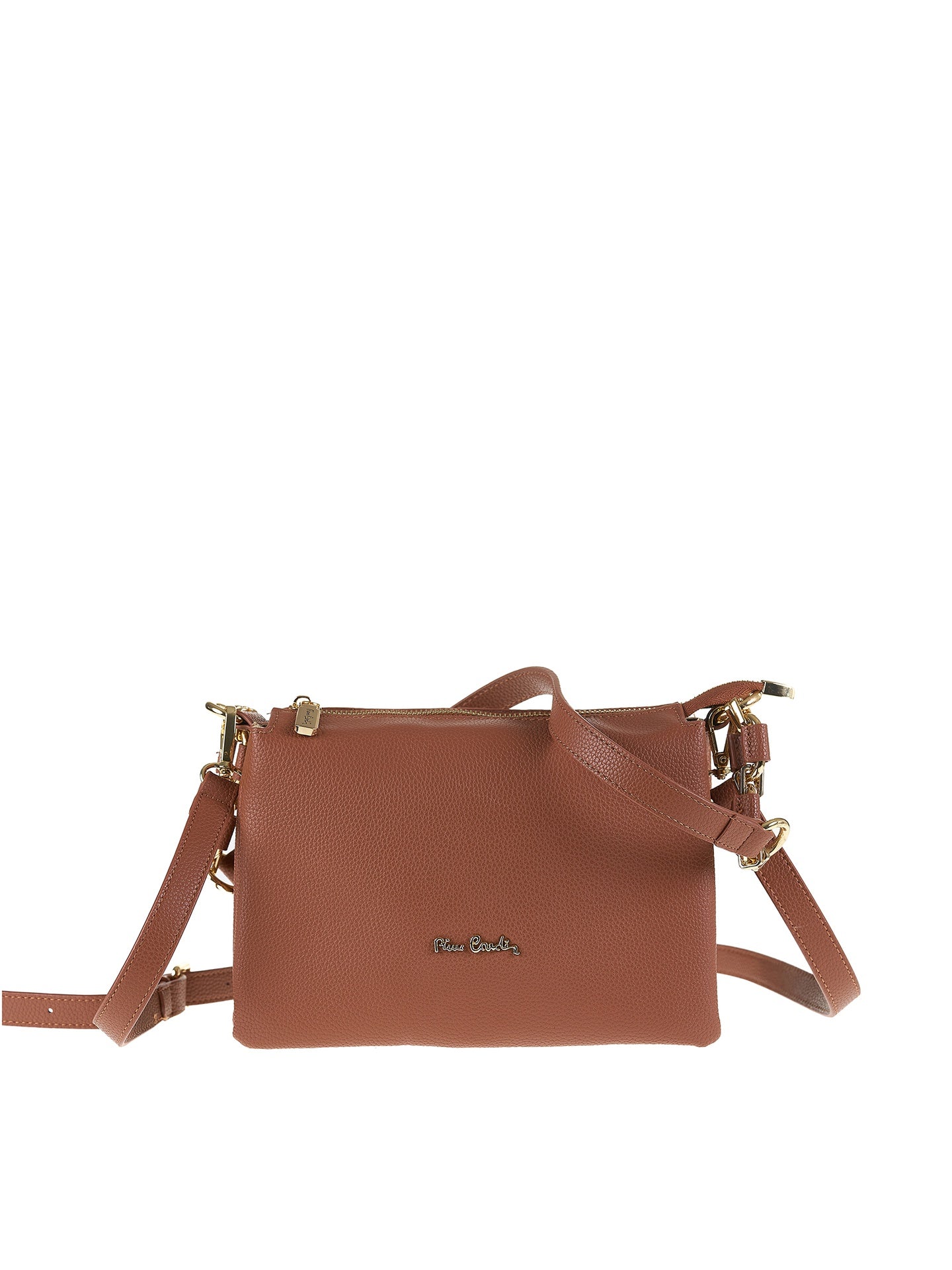 Borsa a Spalla in Vera Pelle Cuoio Pierre Cardin