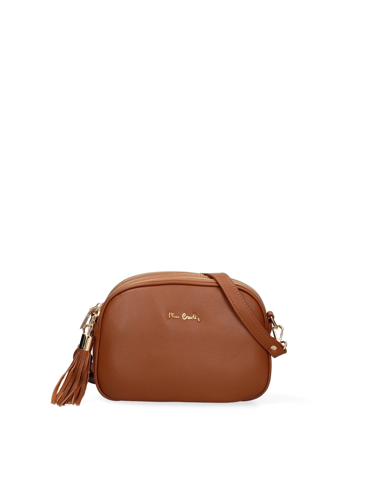 Borsa a Tracolla in Vera Pelle Cuoio Pierre Cardin
