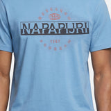 T-shirt in Cotone Blu