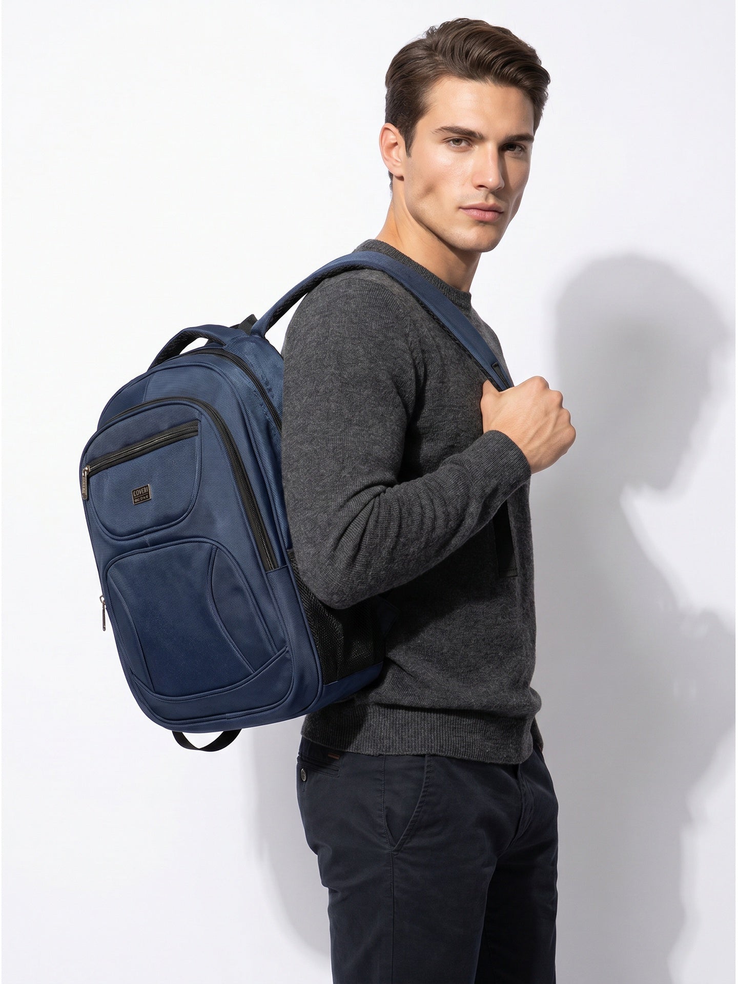 Zaino in Poliestere 100% Blu