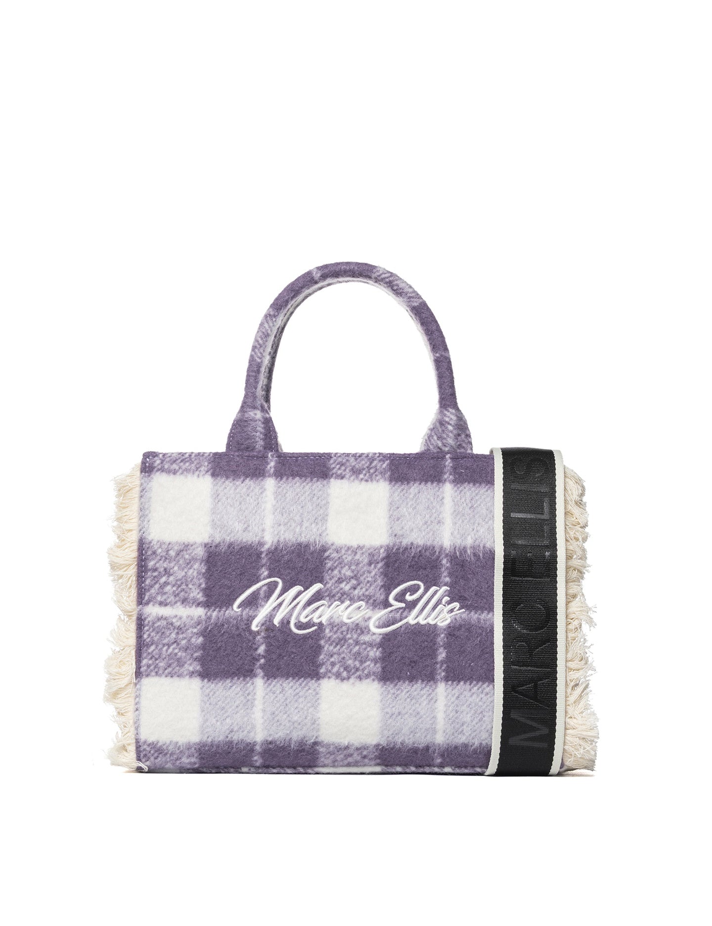Buby Check M Borsa a spalla | Viola | Marc Ellis