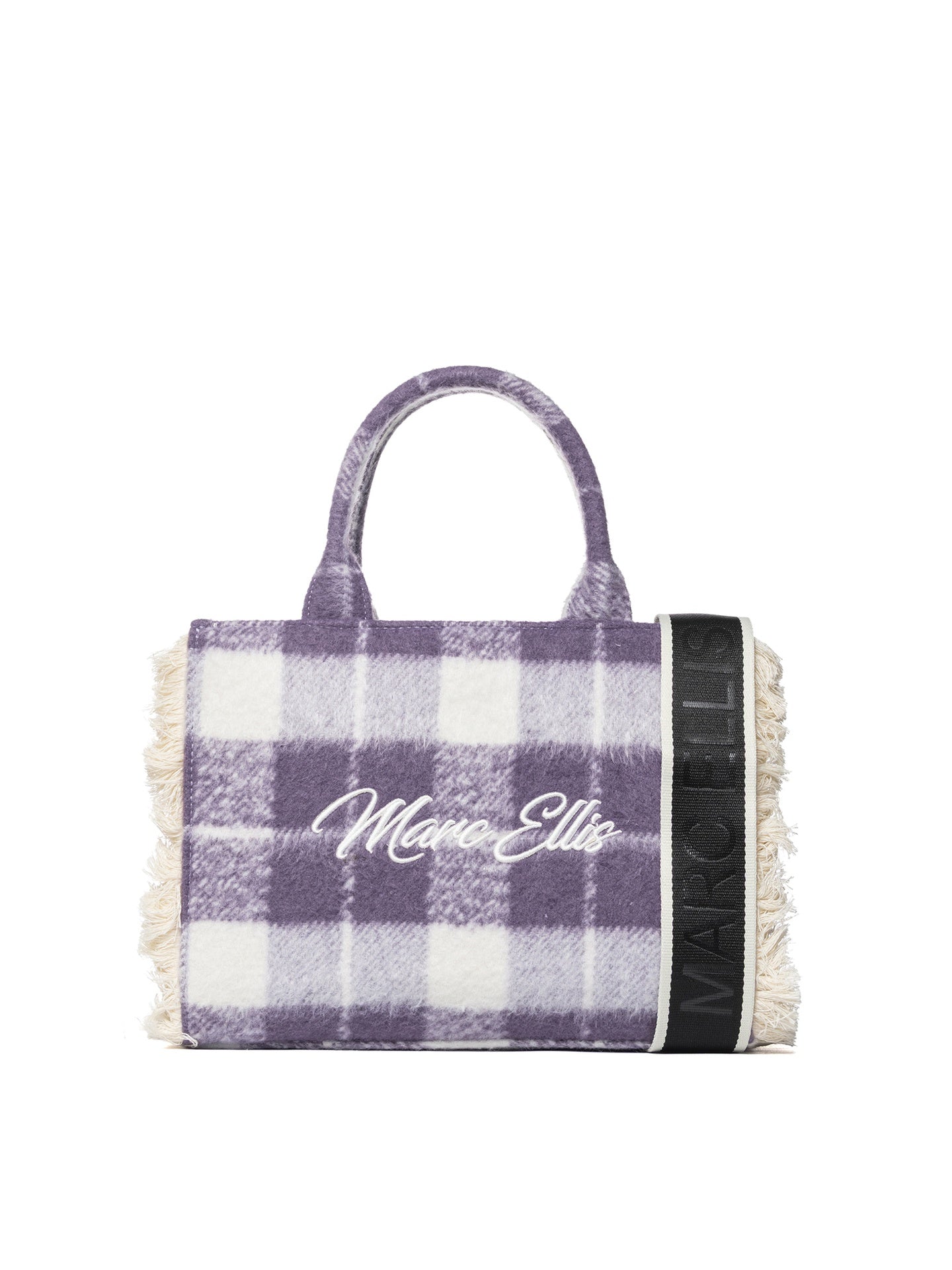 Buby Check M Borsa a spalla | Viola | Marc Ellis