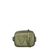 Borsa a Tracolla in Genuine Printed Suede Leather Verde