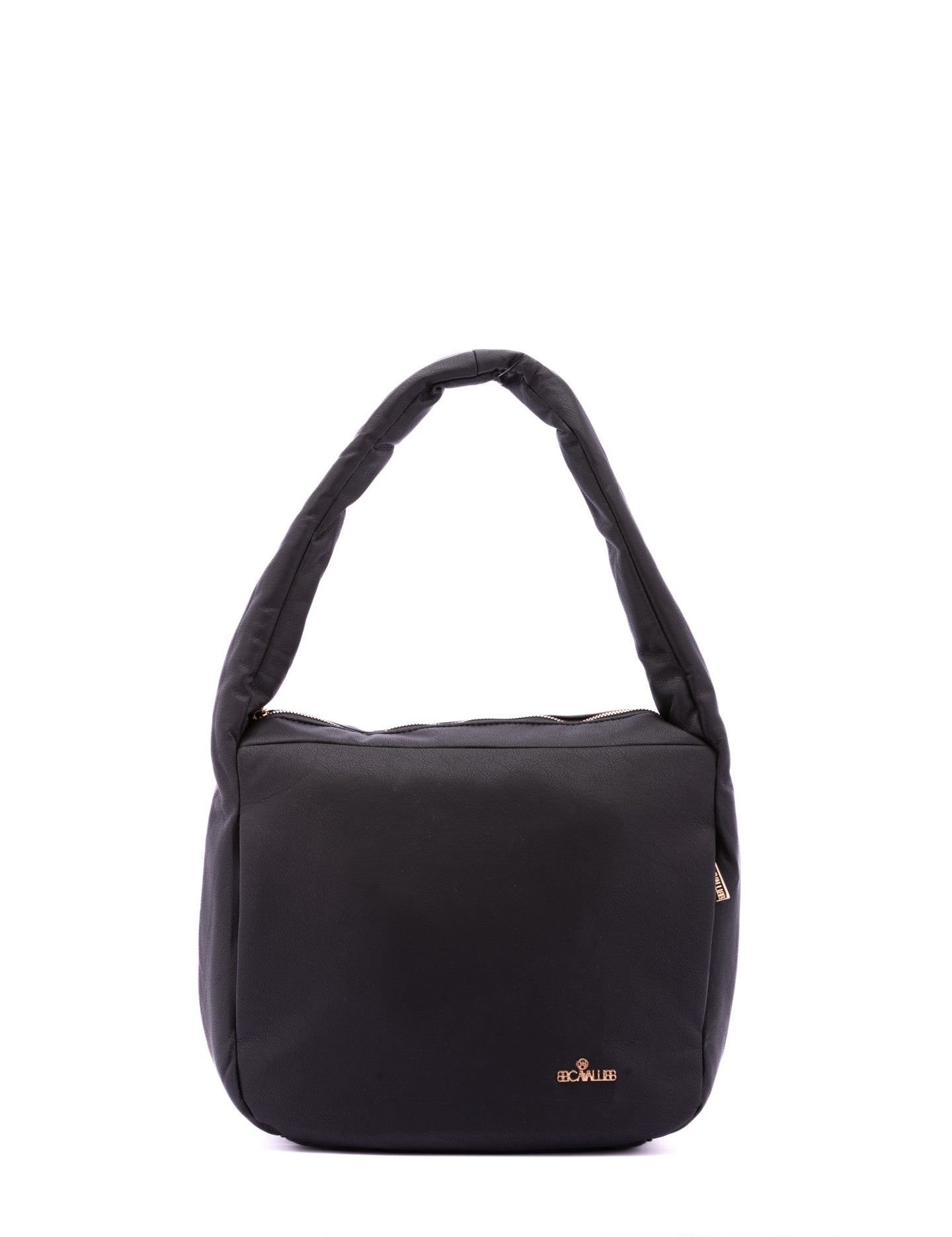 Borsa a Spalla in 100% Textile Nero