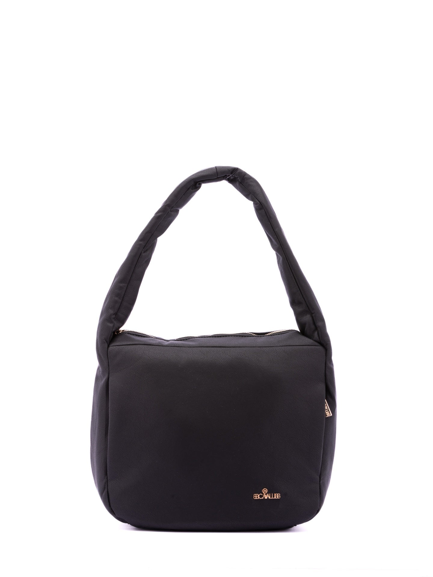 Borsa a Spalla in 100% Textile Nero