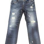 Jeans in Vera Pelle Blu Jeans