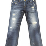 Jeans in Vera Pelle Blu Jeans
