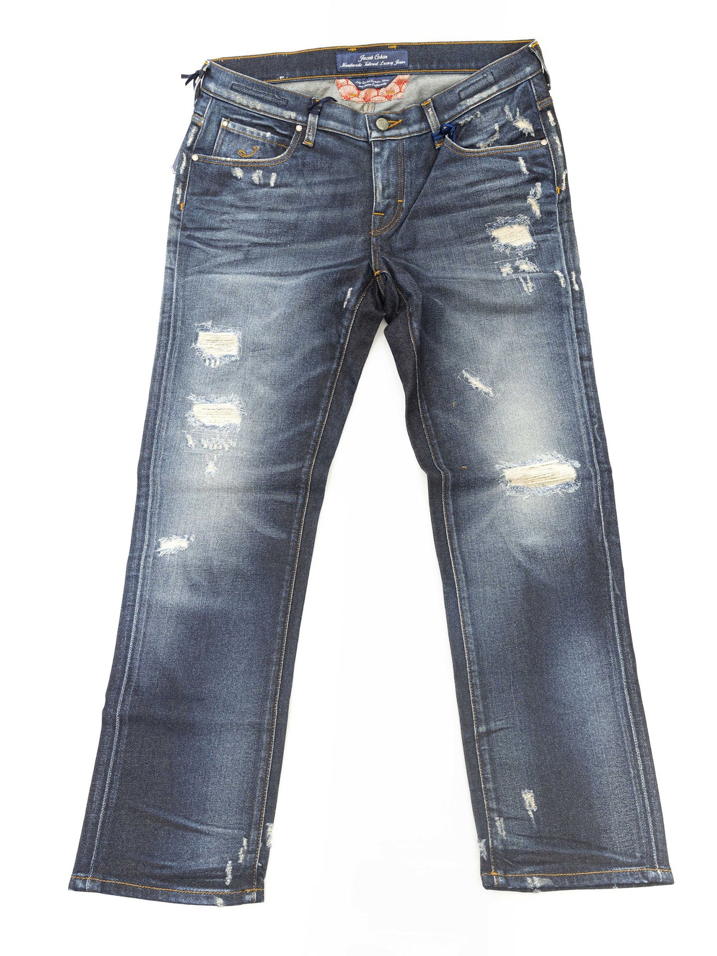Jeans in Vera Pelle Blu Jeans