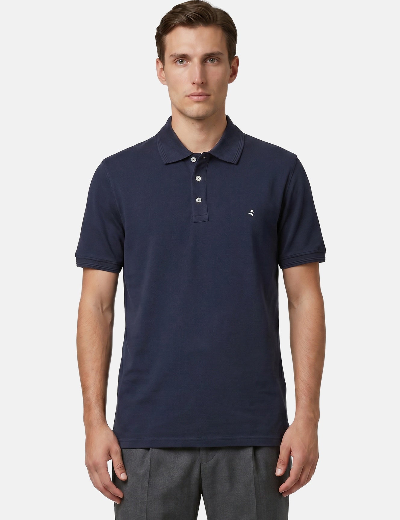 Camicia in Cotone Blu Navy Navigare