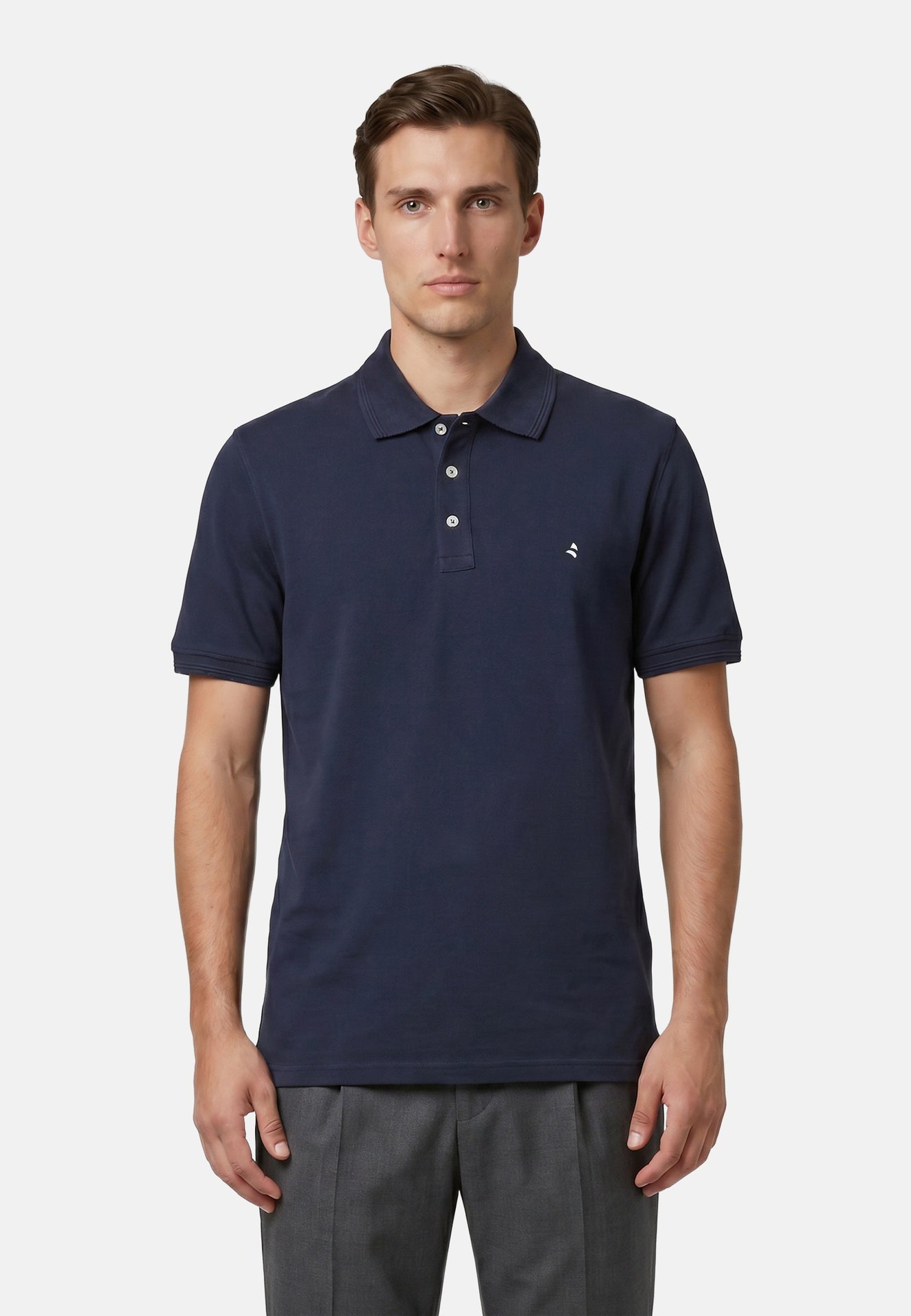 Camicia in Cotone Blu Navy Navigare