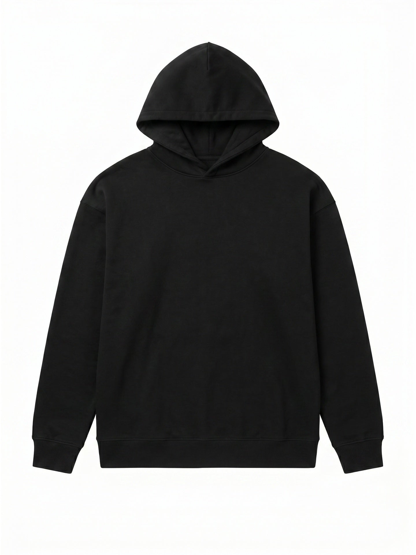 Felpa in Cotone Nero VRSC Very Random Solid Chic