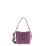 Borsa a Spalla in Vera Pelle Viola Pierre Cardin