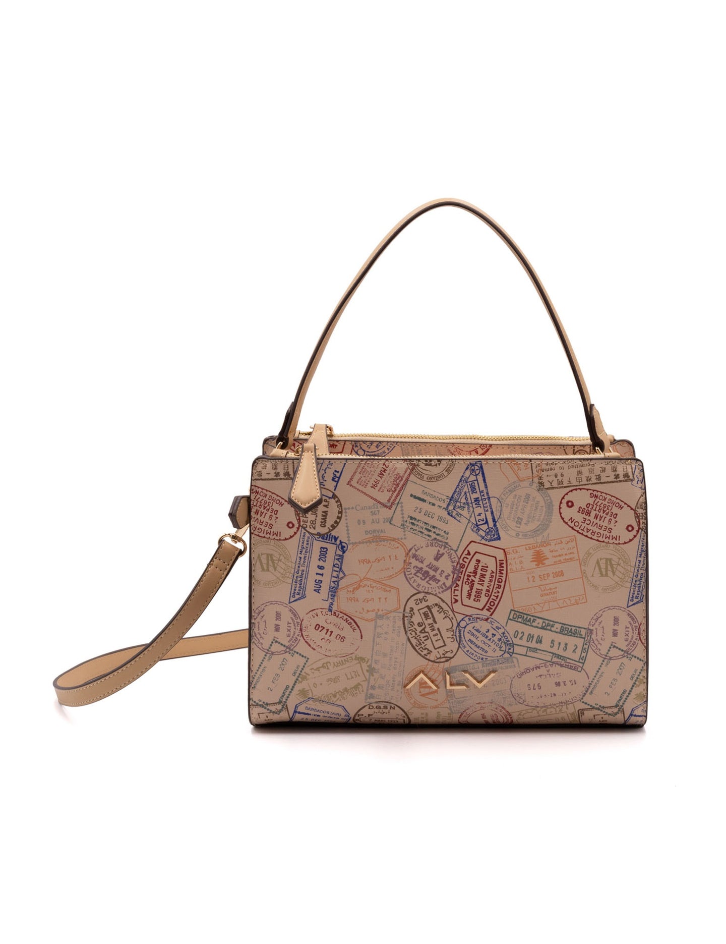 Borsa A Spalla da donna ALV - Beige