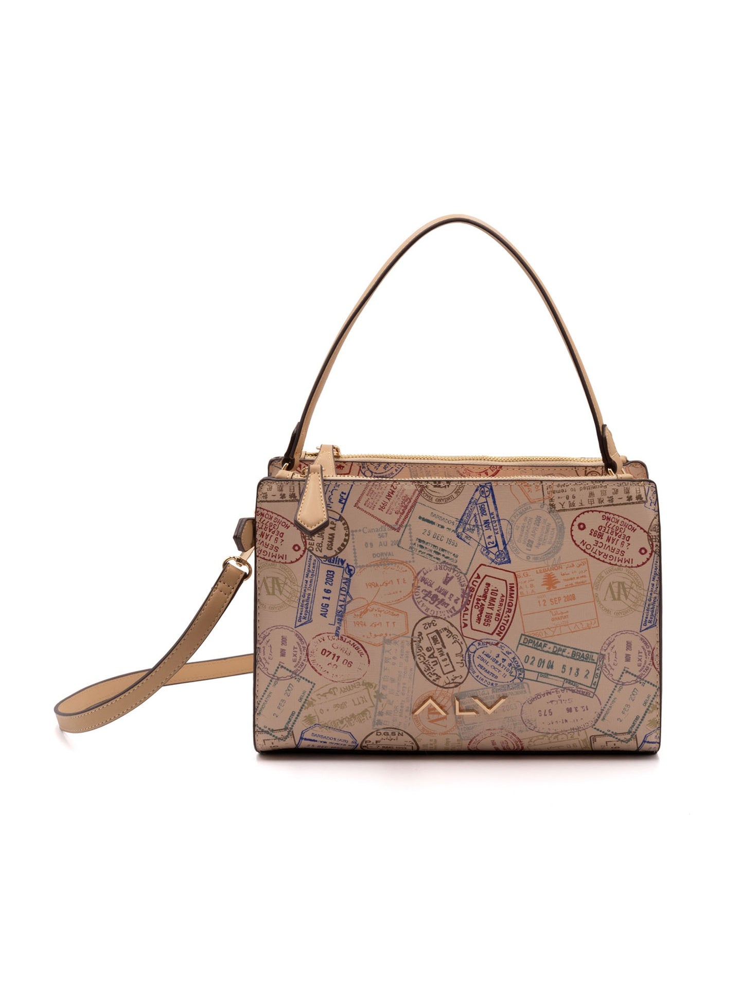 Borsa A Spalla da donna ALV - Beige