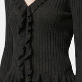 Vestito in Poliestere Nero