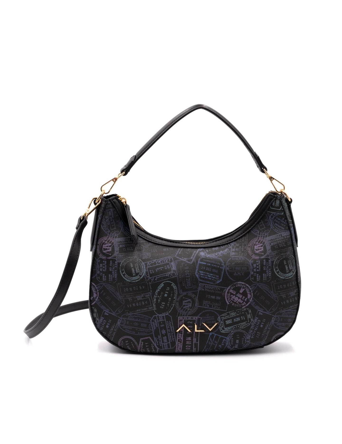 Borsa A Spalla da donna ALV - Nero