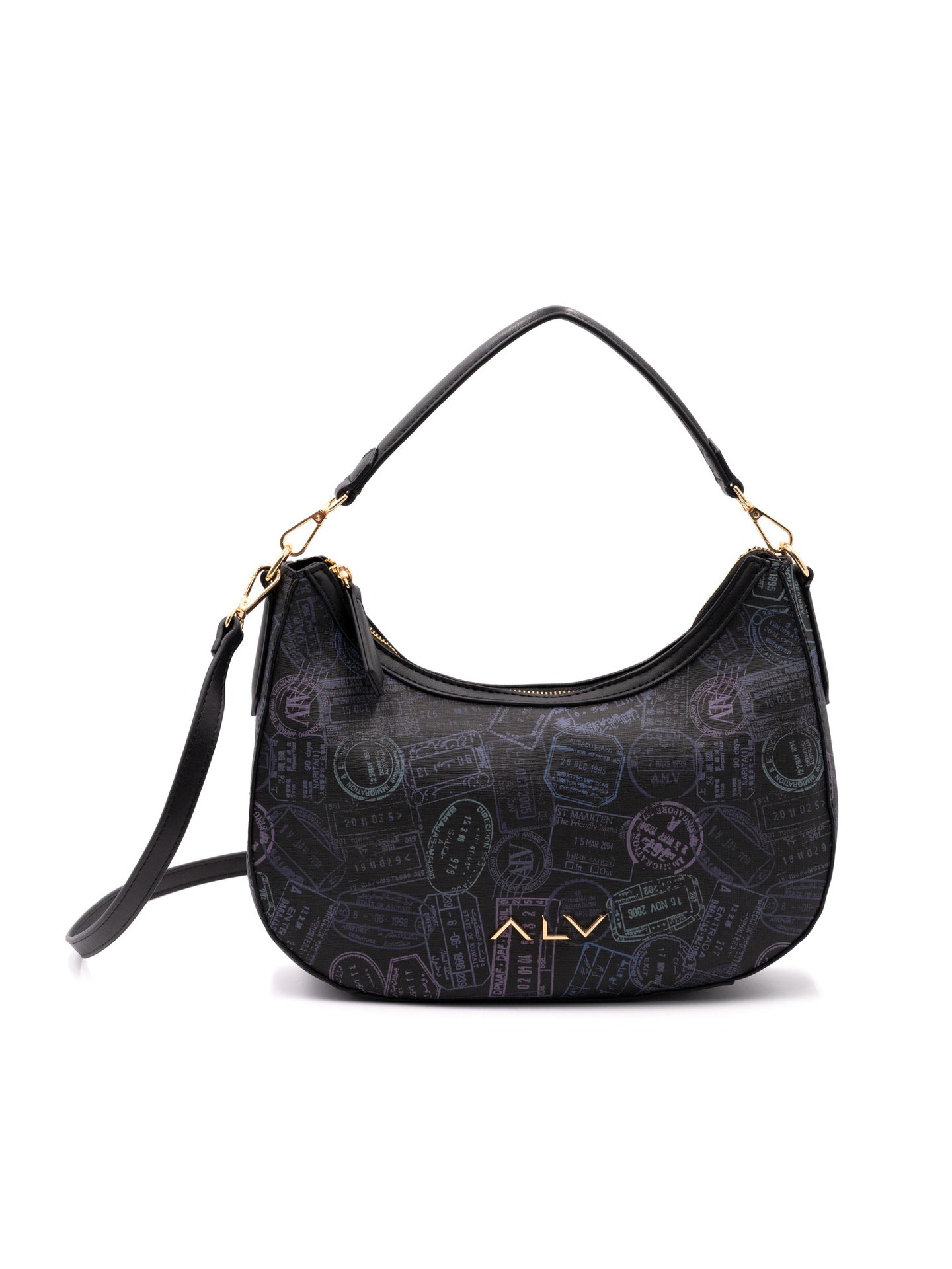 Borsa A Spalla da donna ALV - Nero