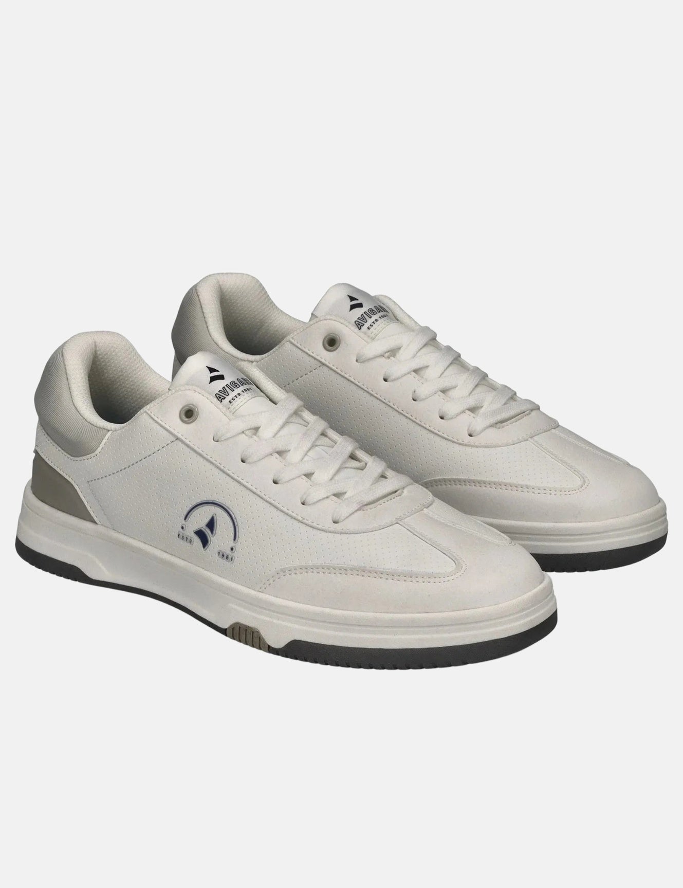 Scarpa stringata in Pelle Vegana Bianco