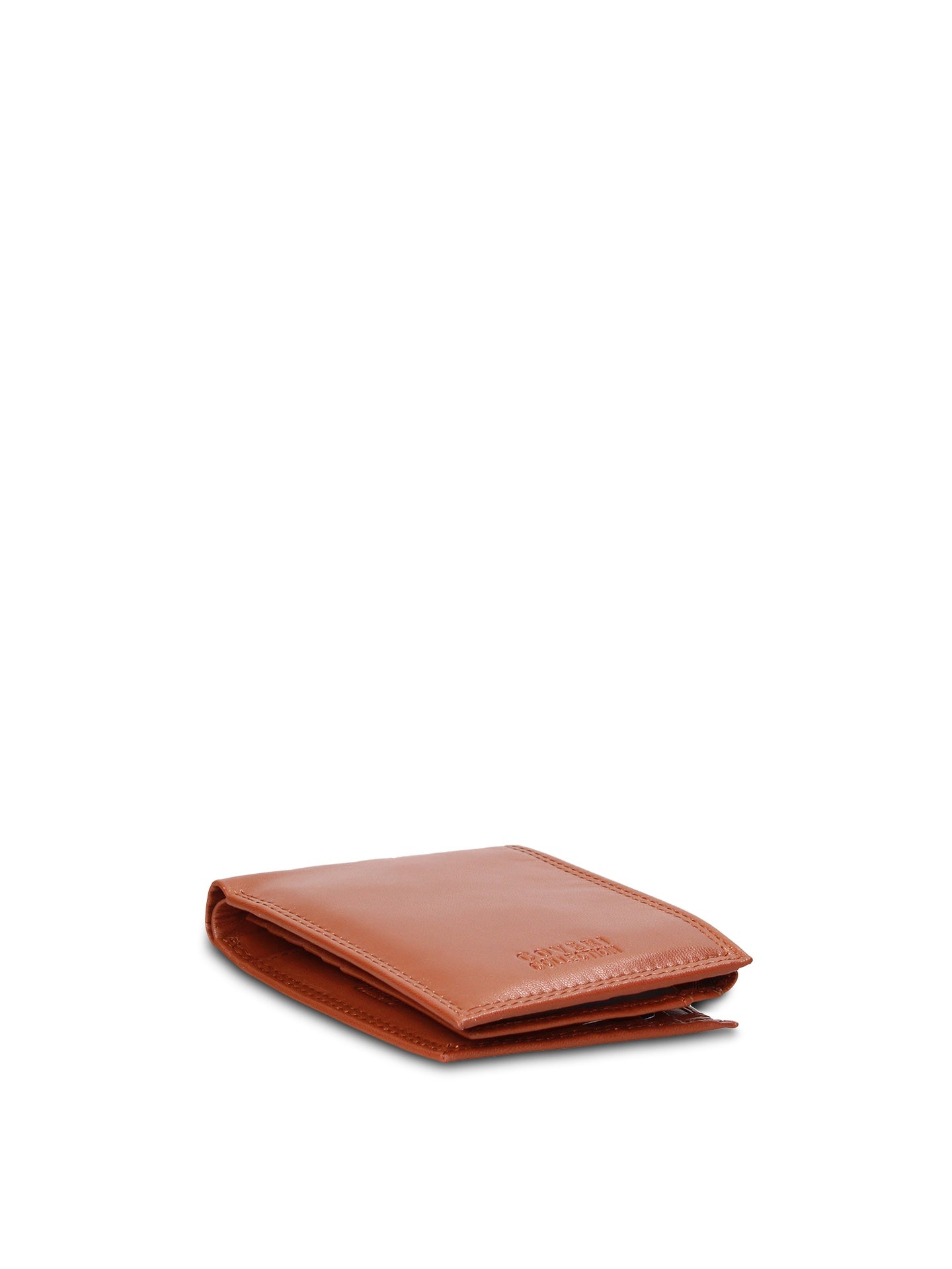 Portafoglio in Vera Pelle Cognac