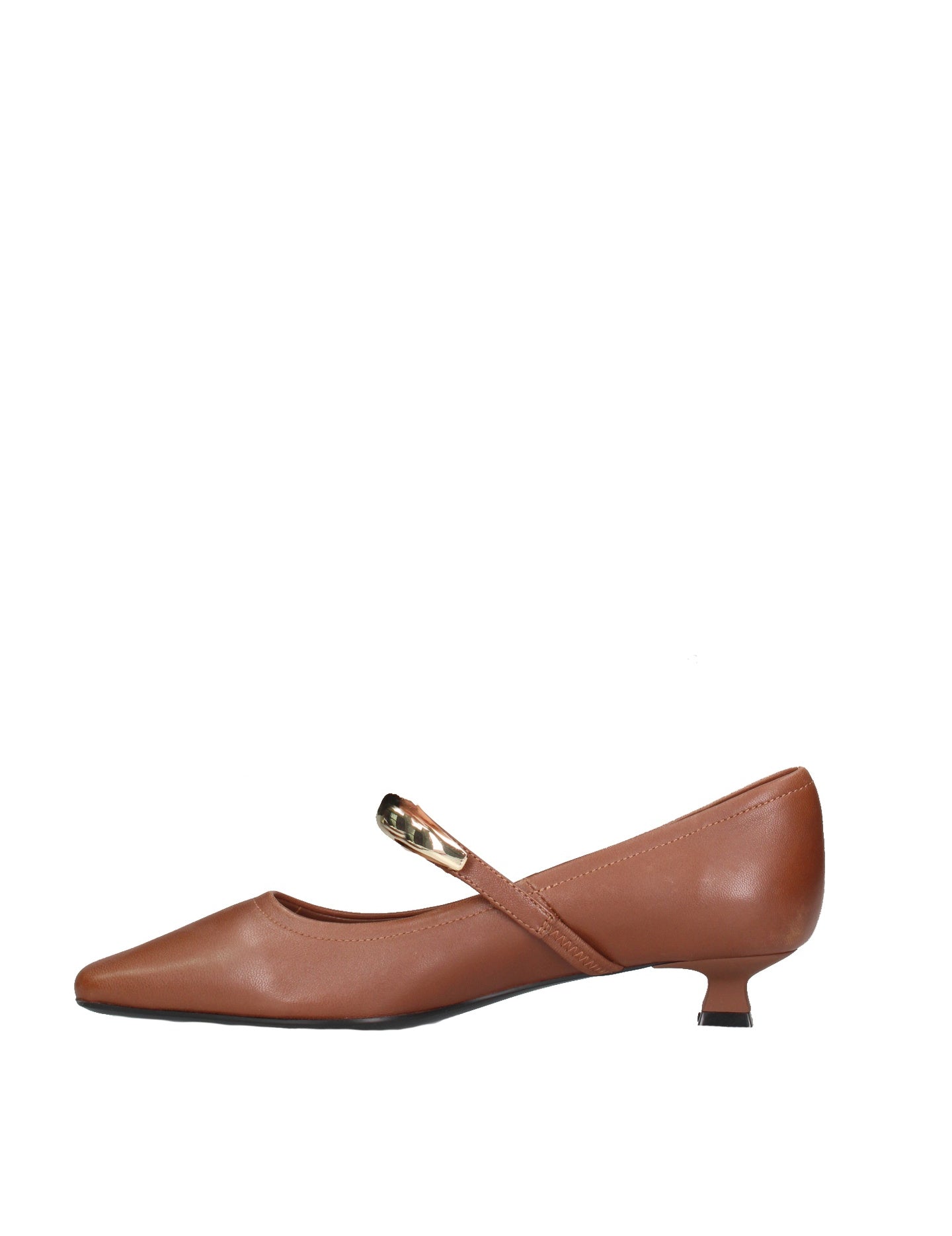 Scarpa con tacco MARC ELLIS | Cognac