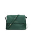 Borsa a Tracolla in Pelle Vegana Verde Scuro Pierre Cardin