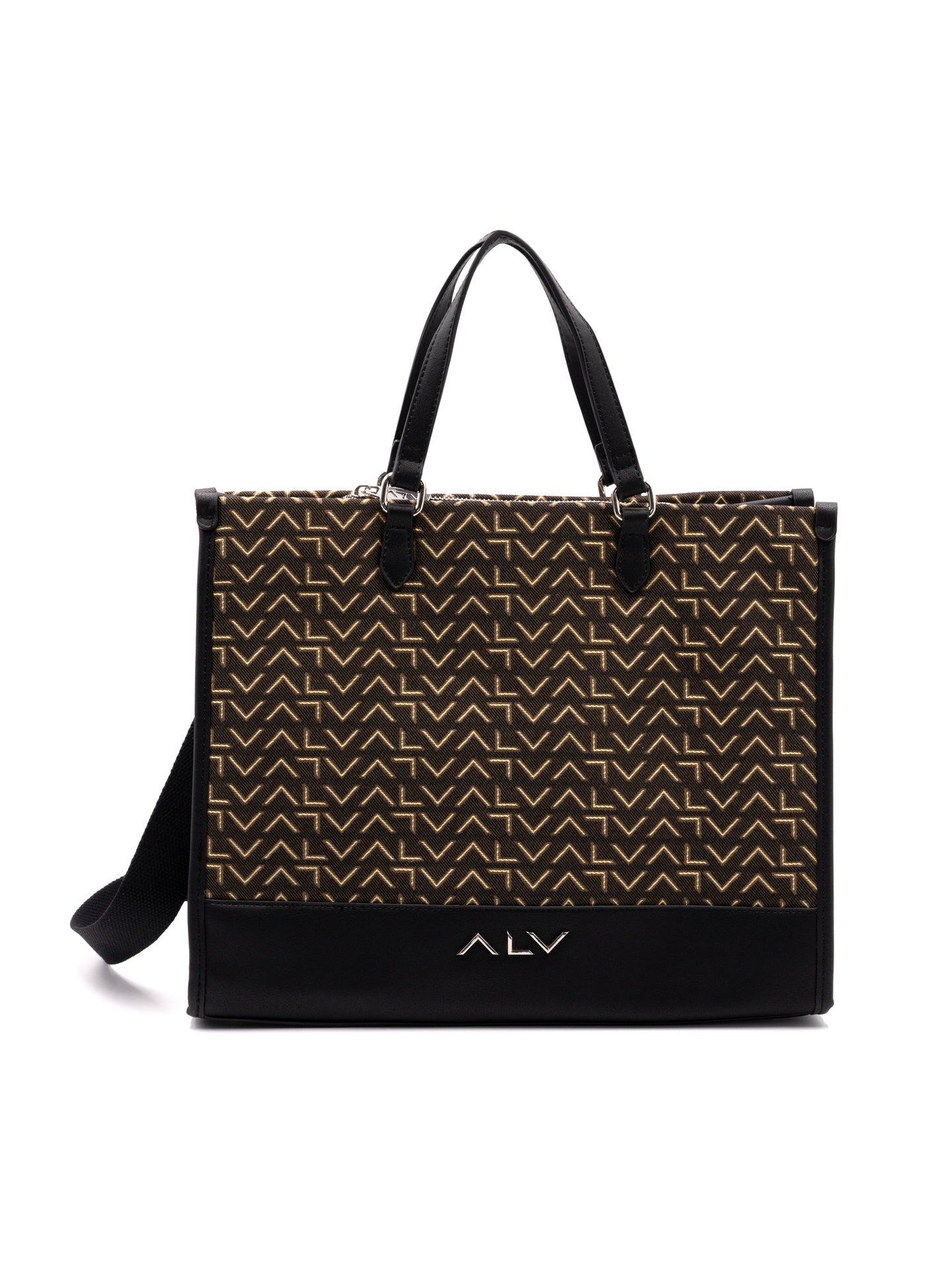 Borsa Shopper da donna ALV - Nero