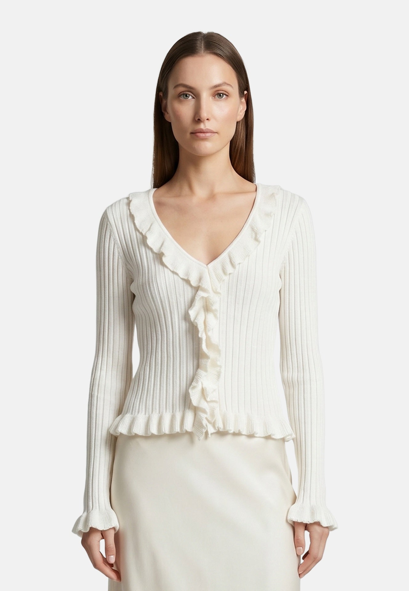 Vestito in Poliestere Bianco Roberta Rossi