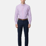 Camicia in Cotone Magenta