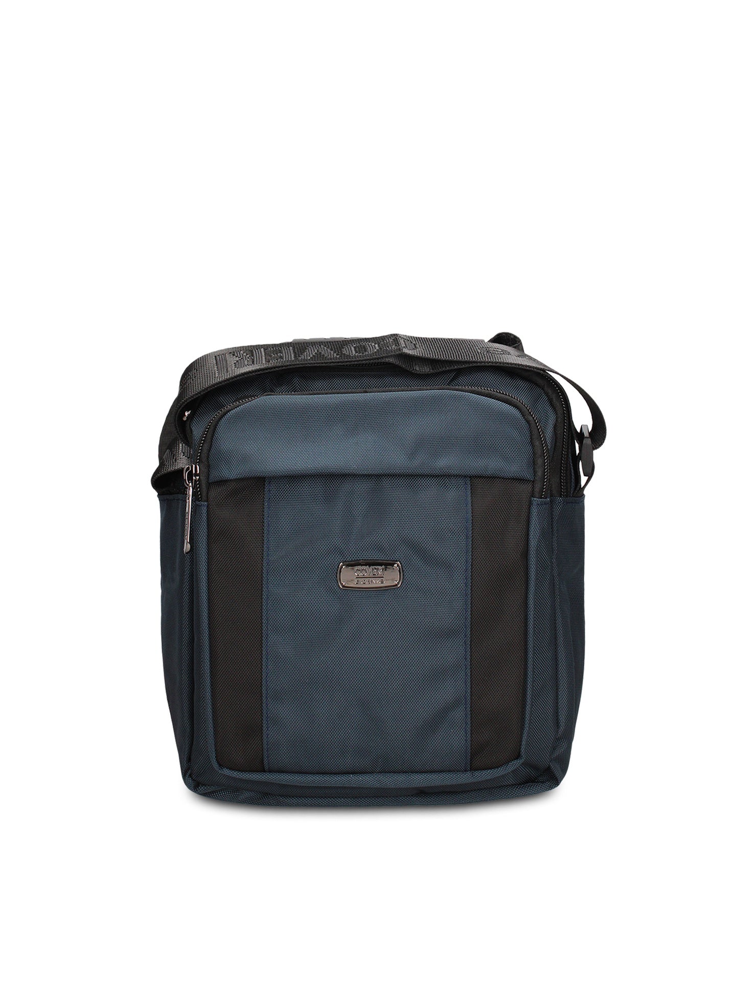 Borsa a Tracolla in 100% Pu Vegan Leather Blu