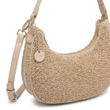 Borsa a Tracolla in Poliestere Beige