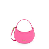 Borsa a Spalla in Vera Pelle Fuxia Braccialini