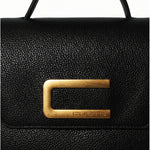 Borsa a Mano in Pelle Vegana Nero