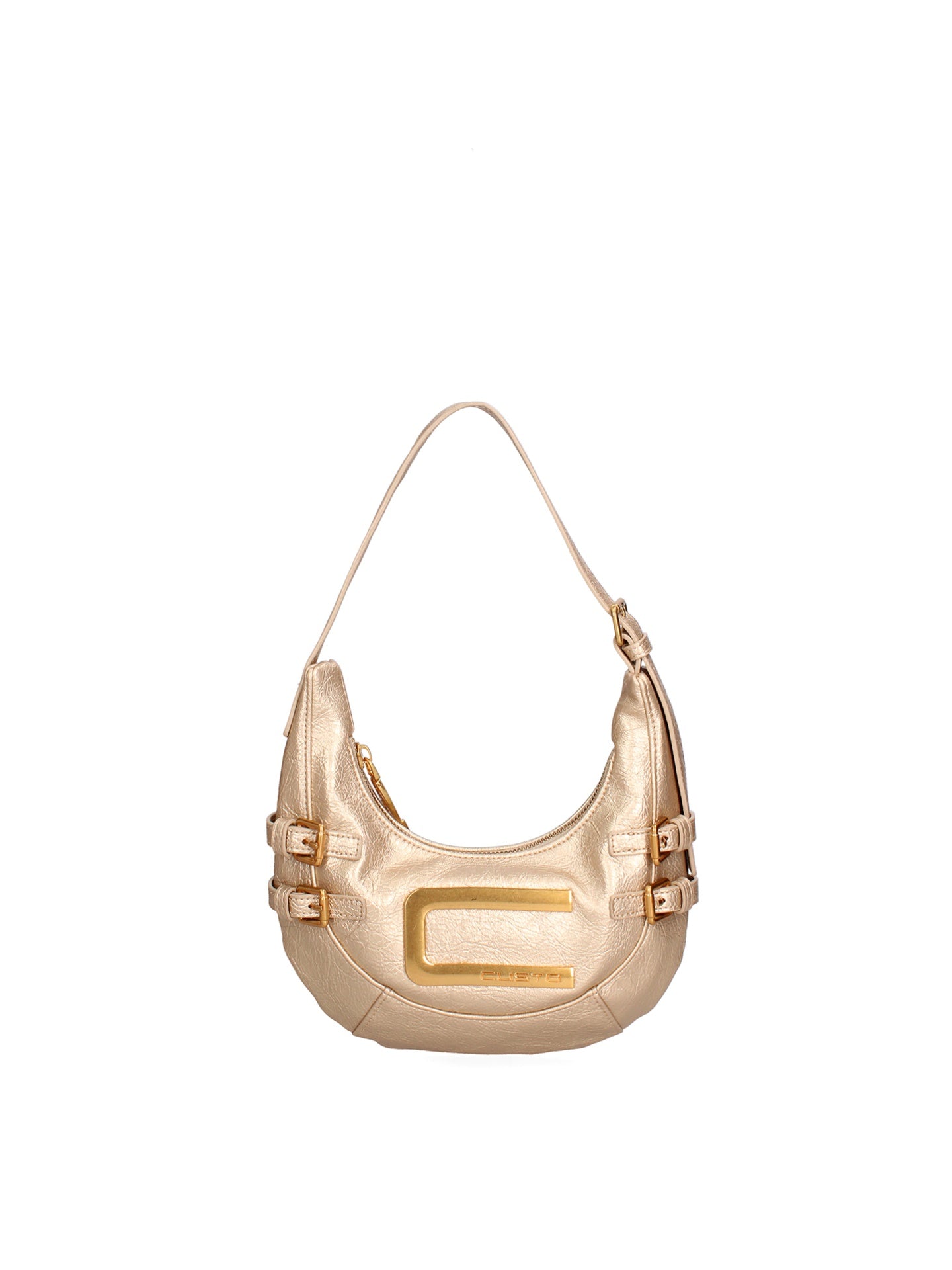 Borsa a spalla CUSTO - Oro