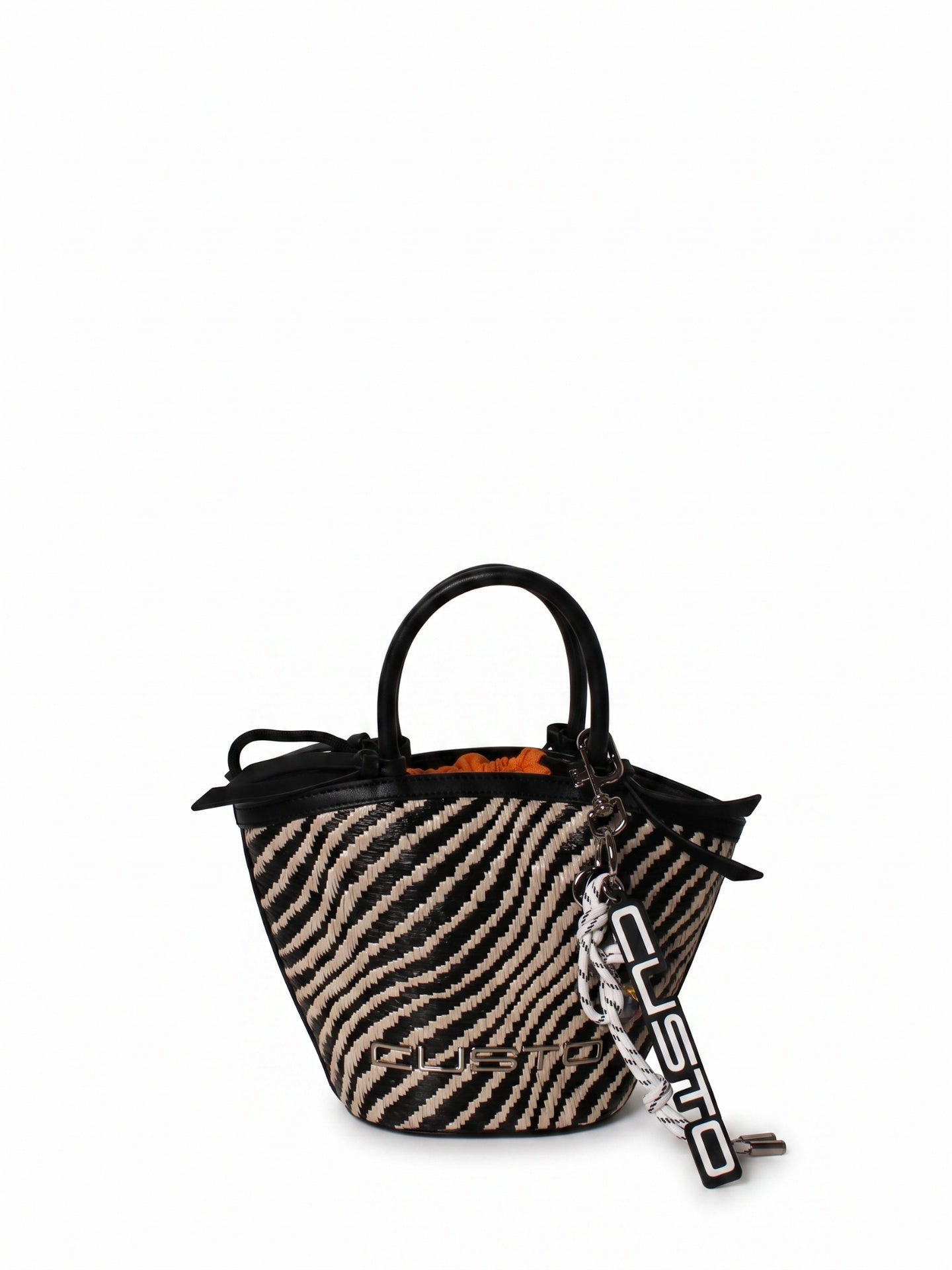 Borsa a Mano in Pelle Vegana Bianco