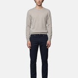 Jeans in Cotone Blu Navy