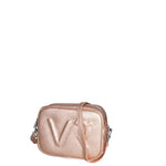 Borsa a Tracolla in Genuine Printed Suede Leather Rosa
