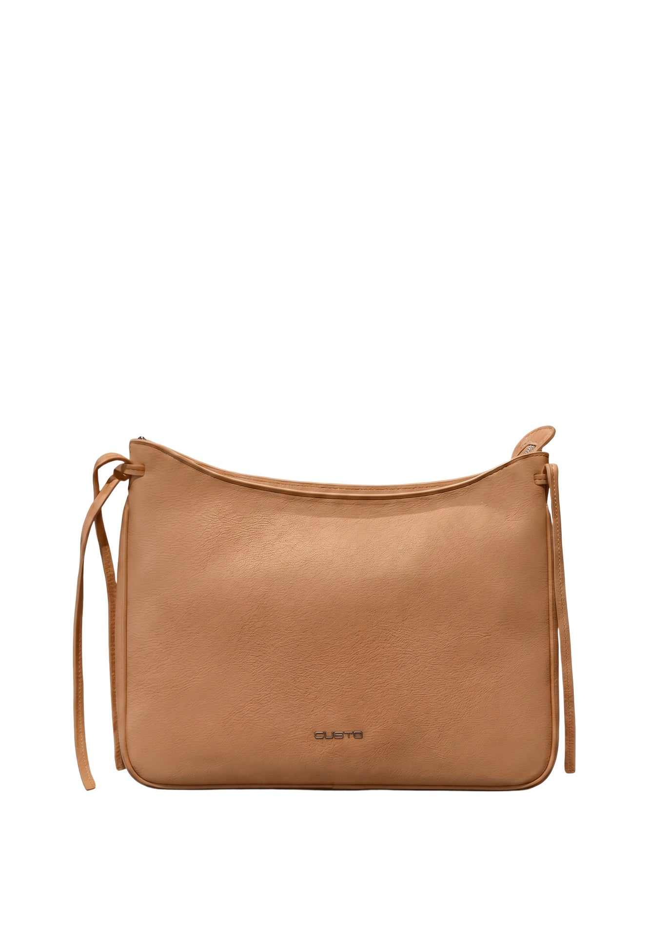 Borsa a mano in Pelle Vegana Tan CUSTO BARCELONA