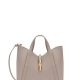 Borsa a Mano in Pelle Taupe Furla