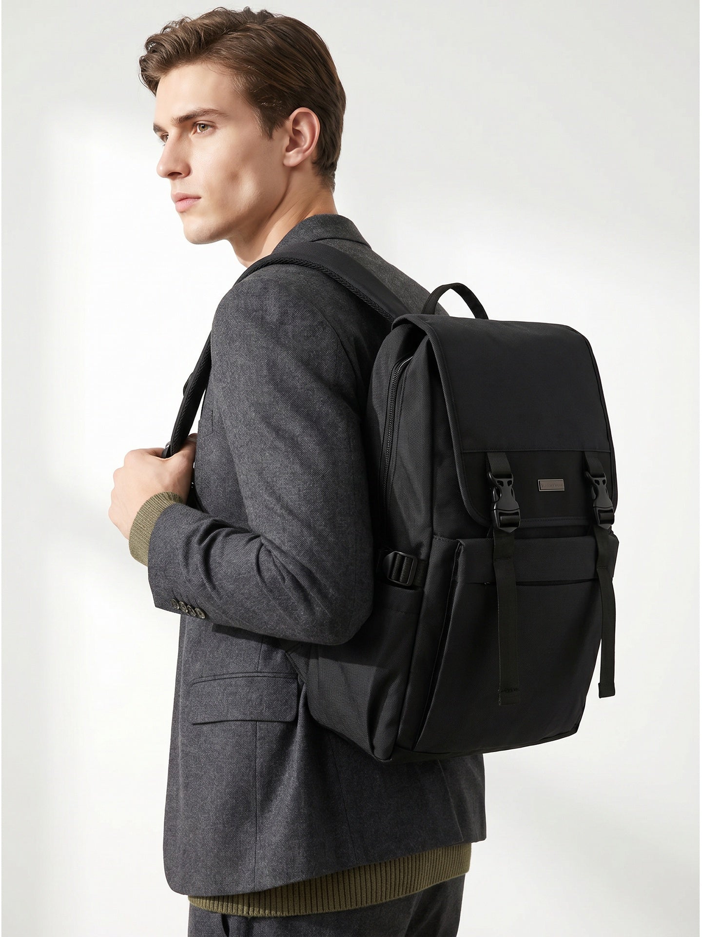 Zaino in Poliestere 100% Nero