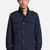 Giubbotto in Cotone Blu Navy Navigare