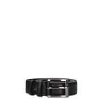 Cintura in Pelle Vegana Nero Pierre Cardin