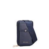 Porta Cellulare Donna in Pelle Vegana Blu