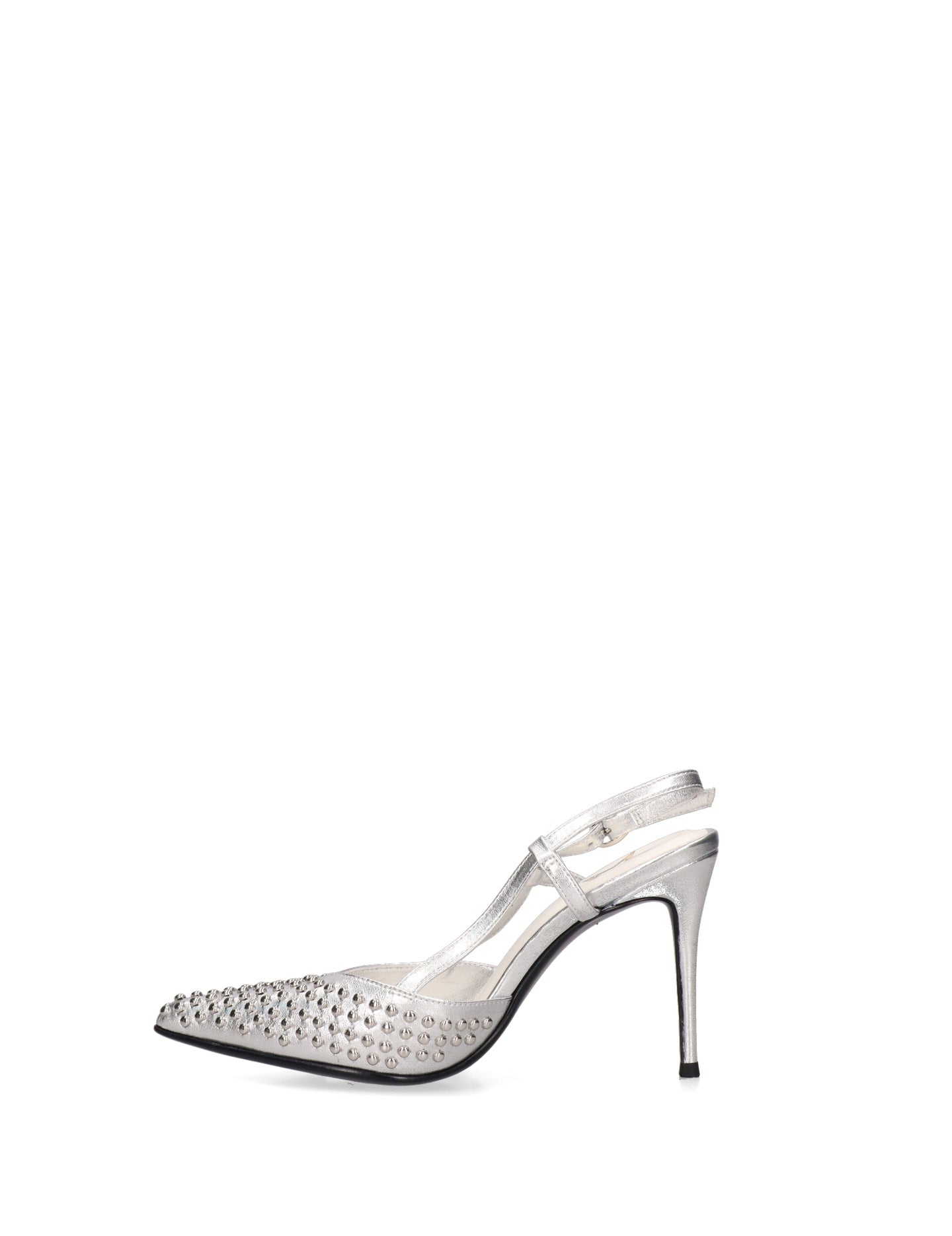 Scarpa con tacco MARC ELLIS | Argento